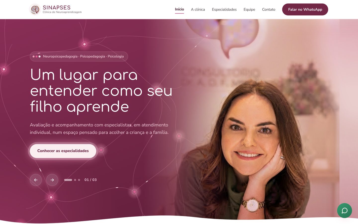 Site da Sinapses